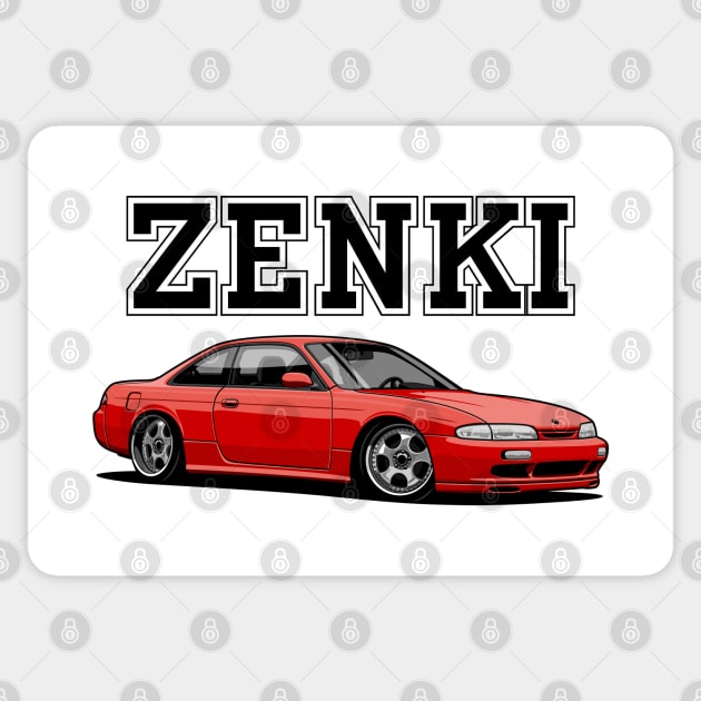 Nissan s14 Zenki Sticker by JDM Boyz